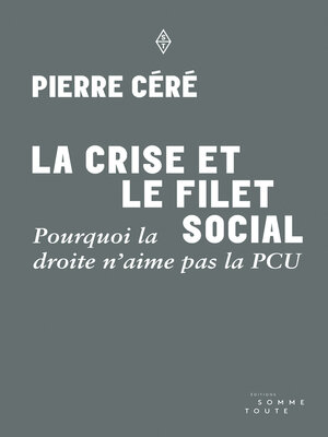 cover image of La crise et le filet social